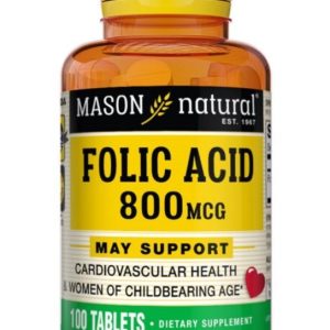 FOLIC ACID 800 MCG (100 TAB)