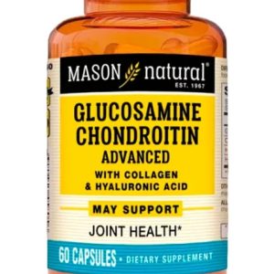 GLUCOSAMINE CHONDROITIN ADVANCED WITH COLLAGEN & HYALURONIC ACID (60 CAP)