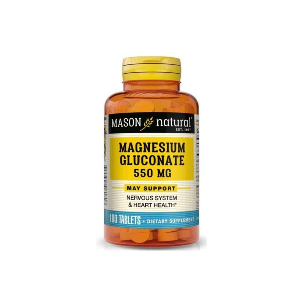 MAGNESIUM GLUCONATE 550 MG (100 TAB)_sq